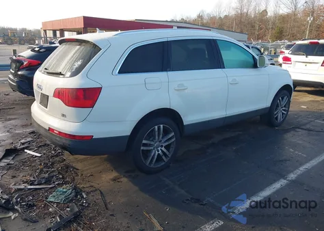 2009 Audi Q7 3.6 Premium z USA, uszkodzony, nr VIN WA1AY74L79D023009